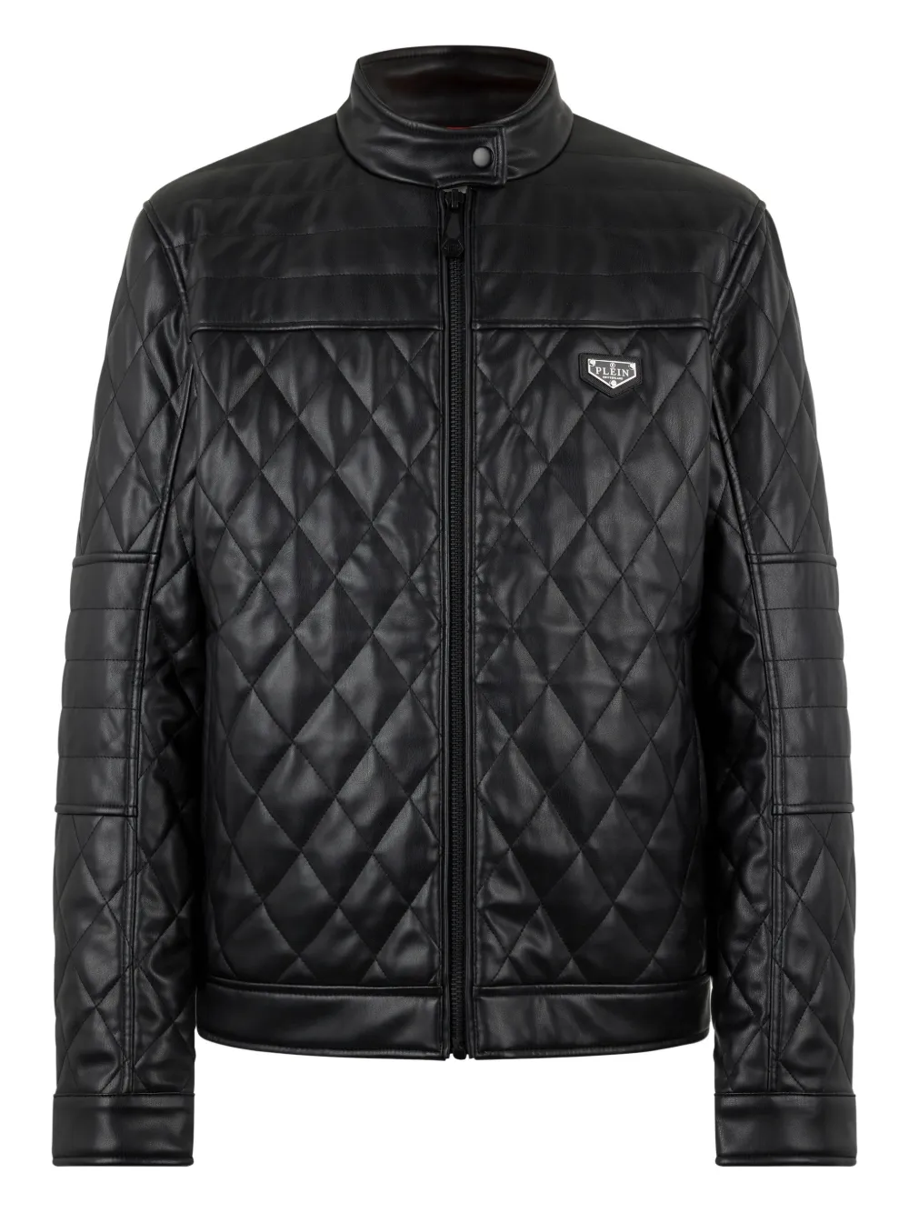Пуховик на молнии Philipp Plein, черный
Пуховик на молнии Philipp Plein, черный