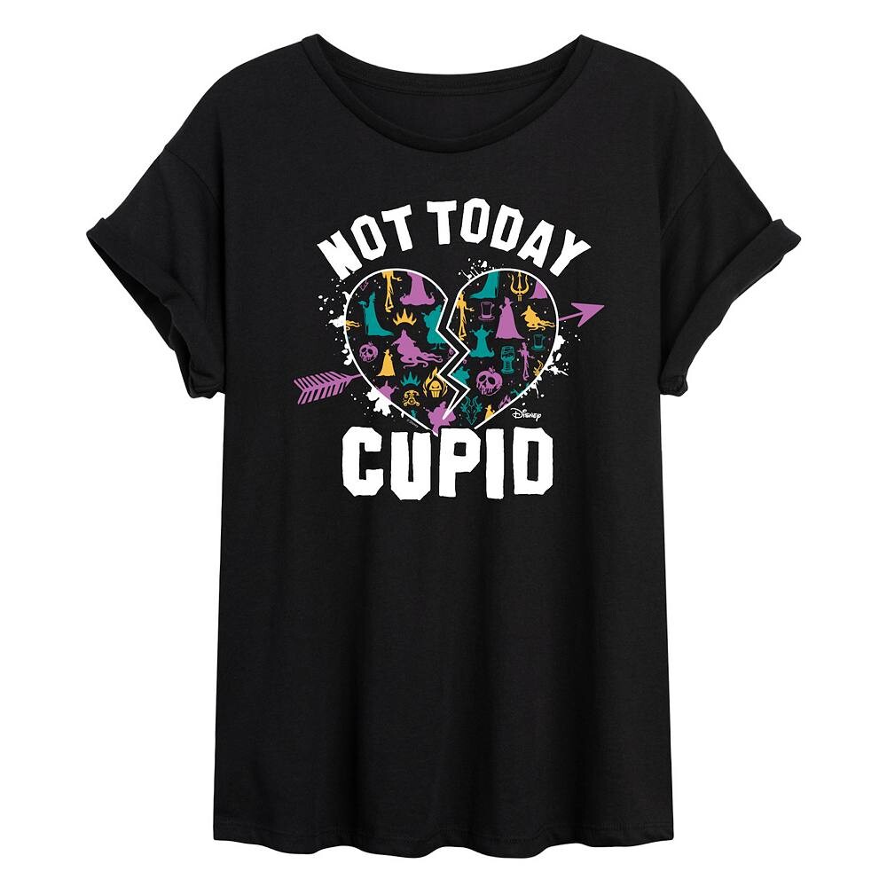 Огромная футболка Not Today Cupid для детей Disney Villain Juniors, черный
Огромная футболка Not Today Cupid для детей Disney Villain Juniors, черный