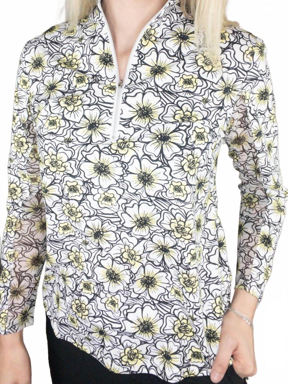 Дейзи Застежка-молния Пуловер с UPF50+ в белом мультиколоре Beachtime
Дейзи Застежка-молния Пуловер с UPF50+ в белом мультиколоре Beachtime