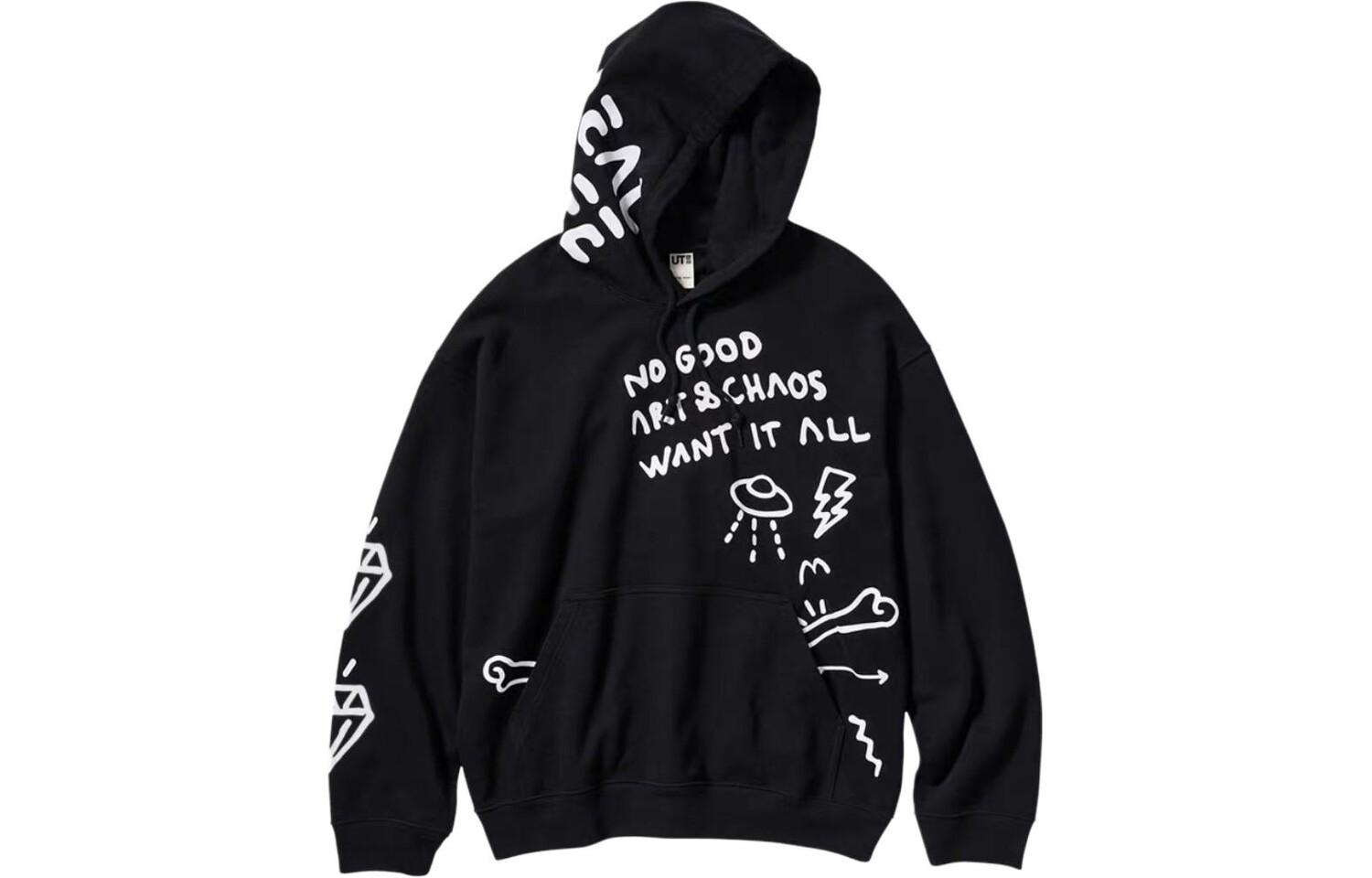 Толстовка унисекс черная Uniqlo, черный
Толстовка унисекс черная Uniqlo, черный