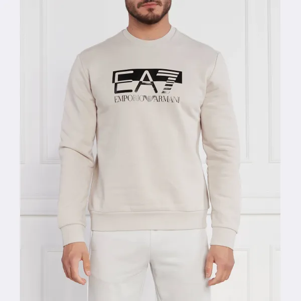 Утепленная толстовка стандартного кроя Ea7, бежевый
Утепленная толстовка стандартного кроя Ea7, бежевый