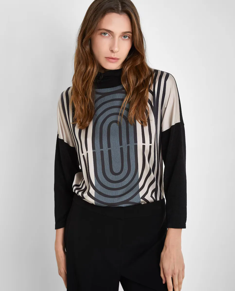 Женская футболка с принтом и круглым вырезом Trucco, черный
Женская футболка с принтом и круглым вырезом Trucco, черный