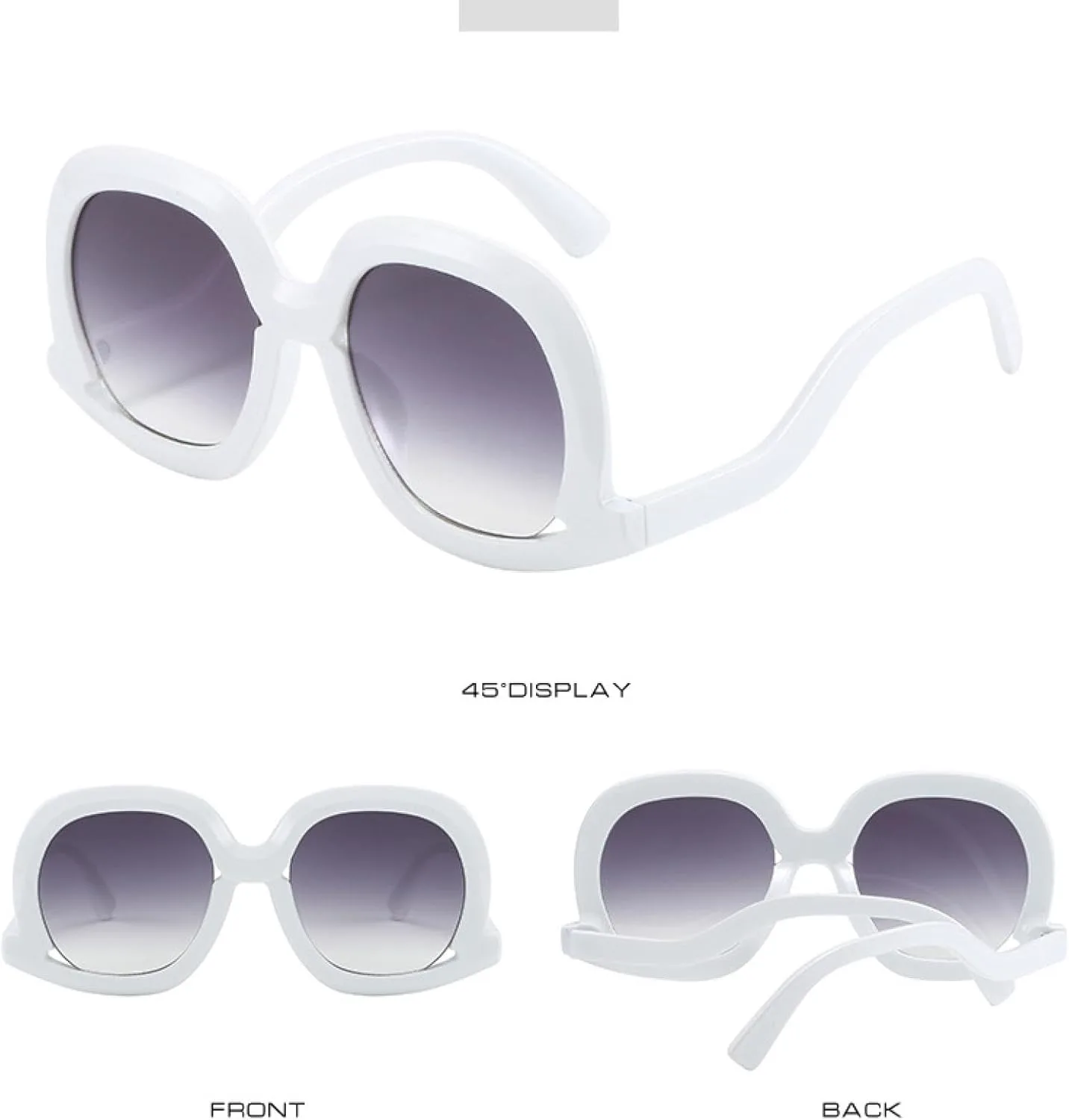 Винтажные солнцезащитные очки большого размера для женщин, модные и роскошные солнцезащитные очки, женские очки с защитой от УФ-излучения UV400 TKKTLLT, Tea
Винтажные солнцезащитные очки большого размера для женщин, модные и роскошные солнцезащитные очки, женские очки с защитой от УФ-излучения UV400 TKKTLLT, Tea