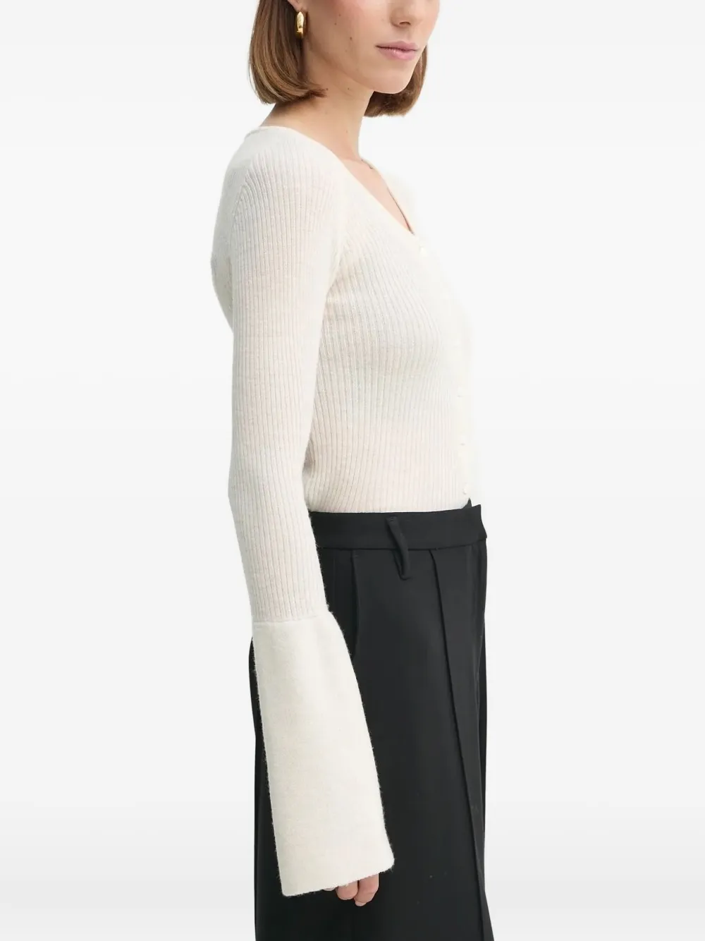 Шерстяной кардиган Herskind, белый
Шерстяной кардиган Herskind, белый