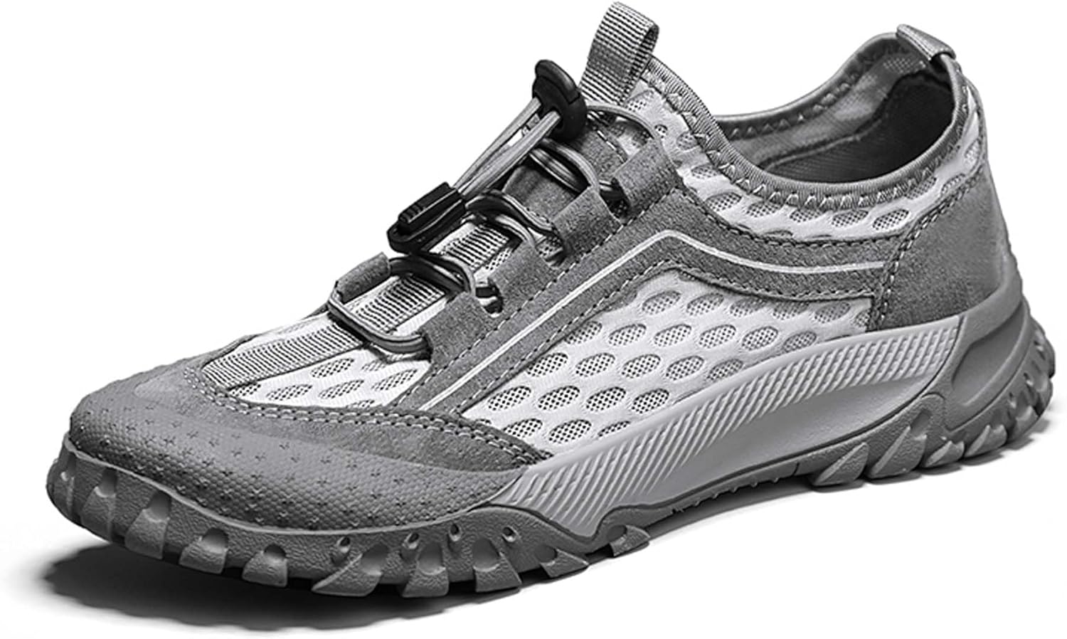 Мужские походные кроссовки летние сетчатые дышащие повседневные спортивные кроссовки для улицы, противоскользящие, для кросс-кантри бега, рыбалки, приключений, кемпинга и альпинизма Generic, серый
Мужские походные кроссовки летние сетчатые дышащие повседневные спортивные кроссовки для улицы, противоскользящие, для кросс-кантри бега, рыбалки, приключений, кемпинга и альпинизма Generic, серый