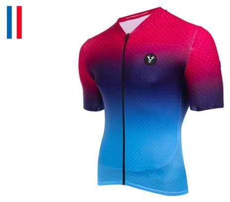 Джерси LeBram Vence с коротким рукавом, красно-синего цвета, приталенный крой
Джерси LeBram Vence с коротким рукавом, красно-синего цвета, приталенный крой