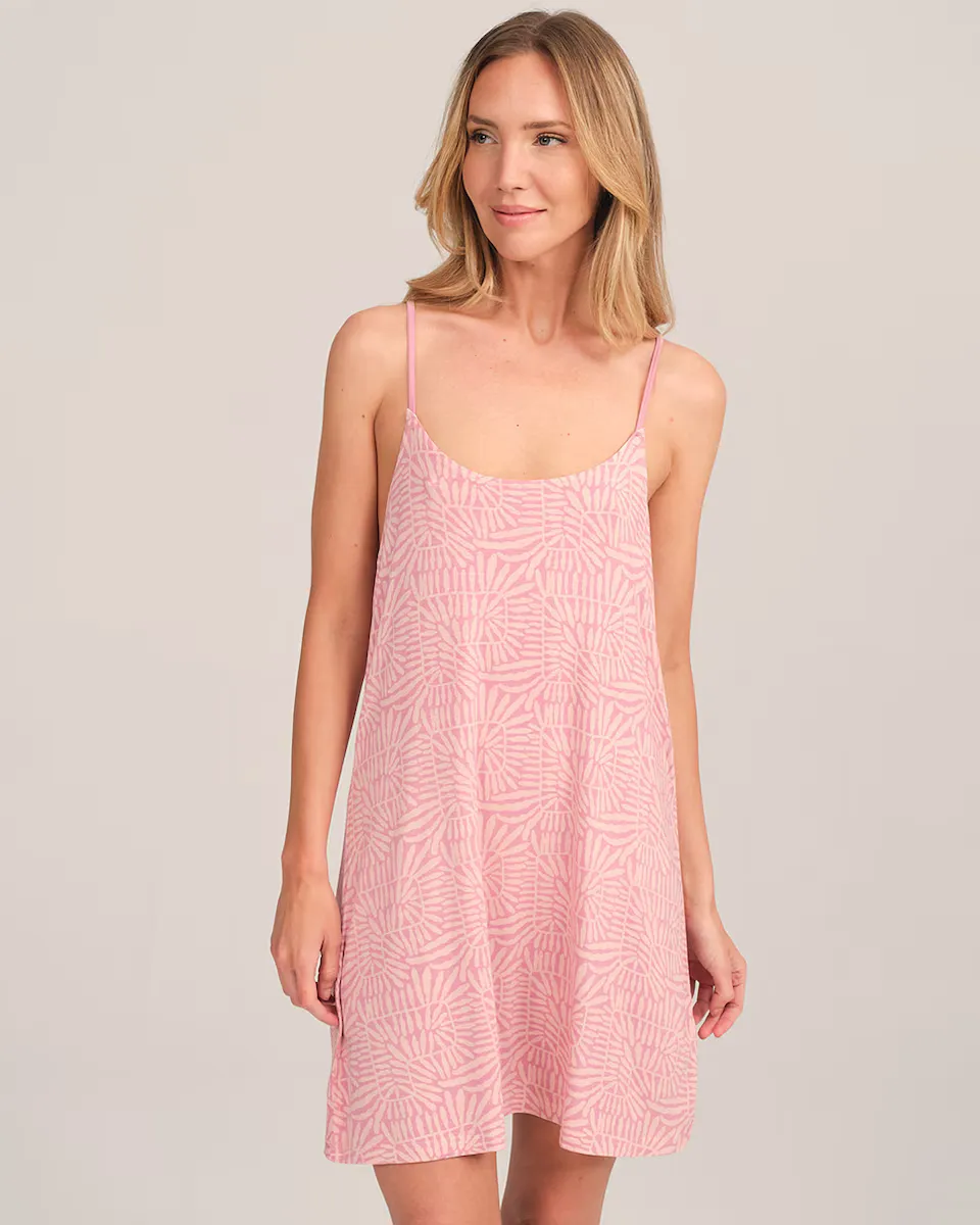 Розовая ночная рубашка на бретелях с принтом J&J Brothers, розовый
Розовая ночная рубашка на бретелях с принтом J&J Brothers, розовый