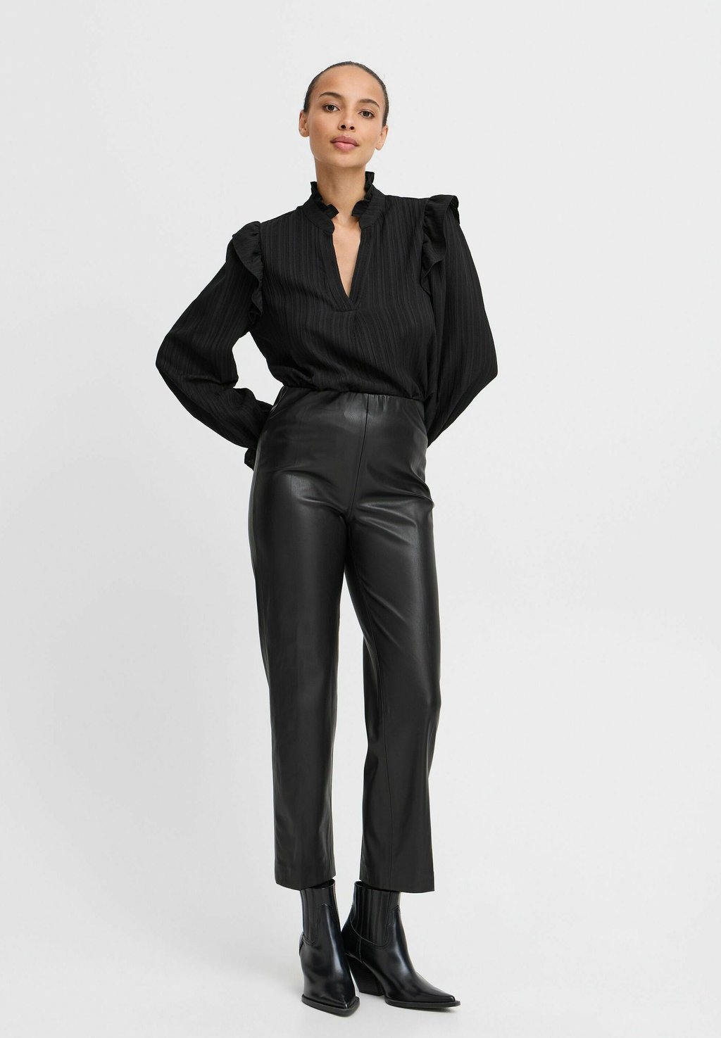 Кожаные брюки b.young, черный
Кожаные брюки b.young, черный