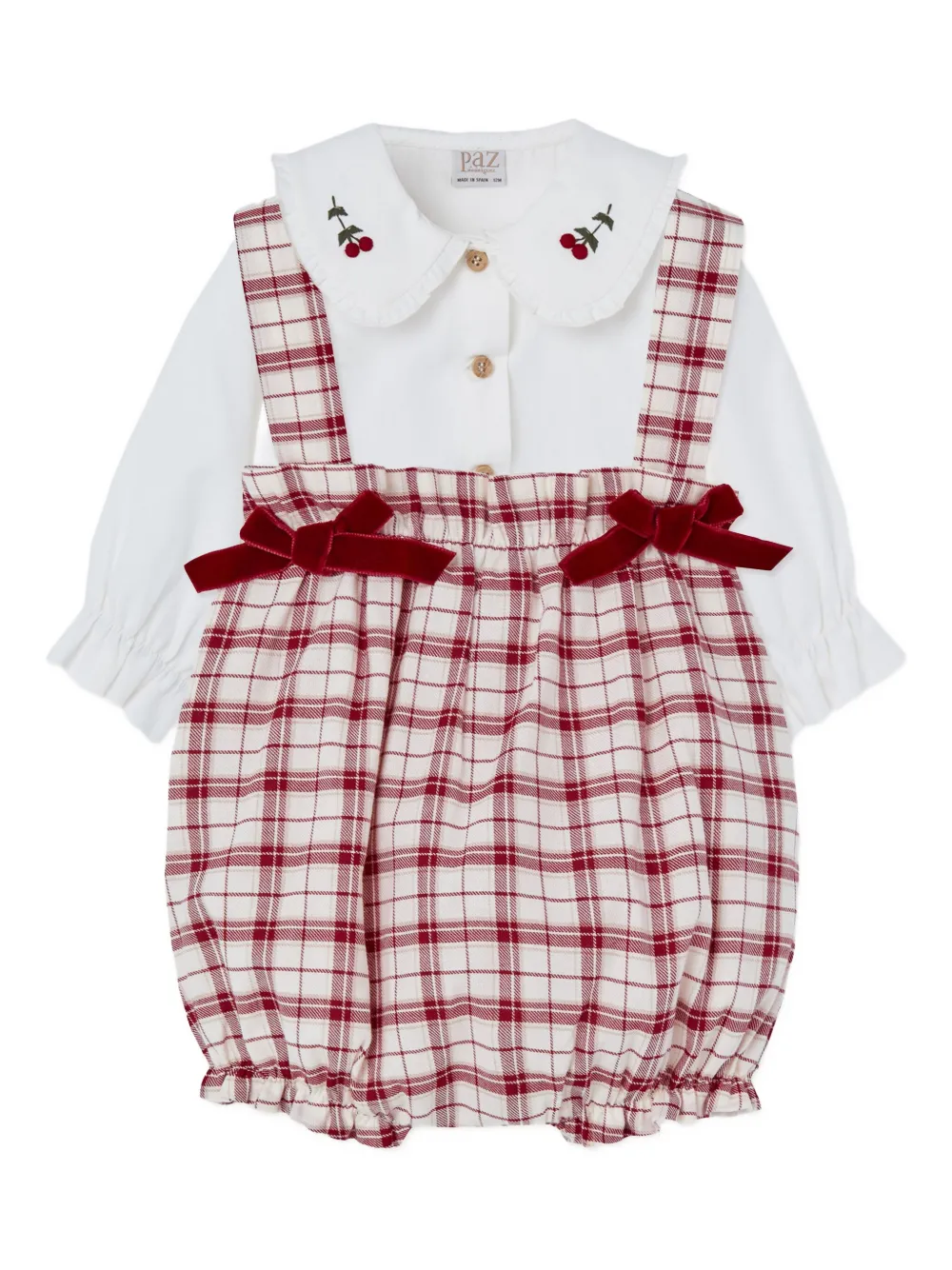 Комплект из топа и брюк в клетку Paz Rodriguez, красный
Комплект из топа и брюк в клетку Paz Rodriguez, красный