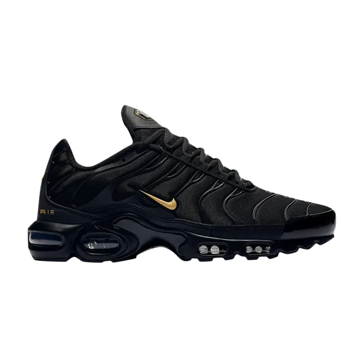 Кроссовки Nike Air Max Plus 'Black Gold', черный
Кроссовки Nike Air Max Plus 'Black Gold', черный