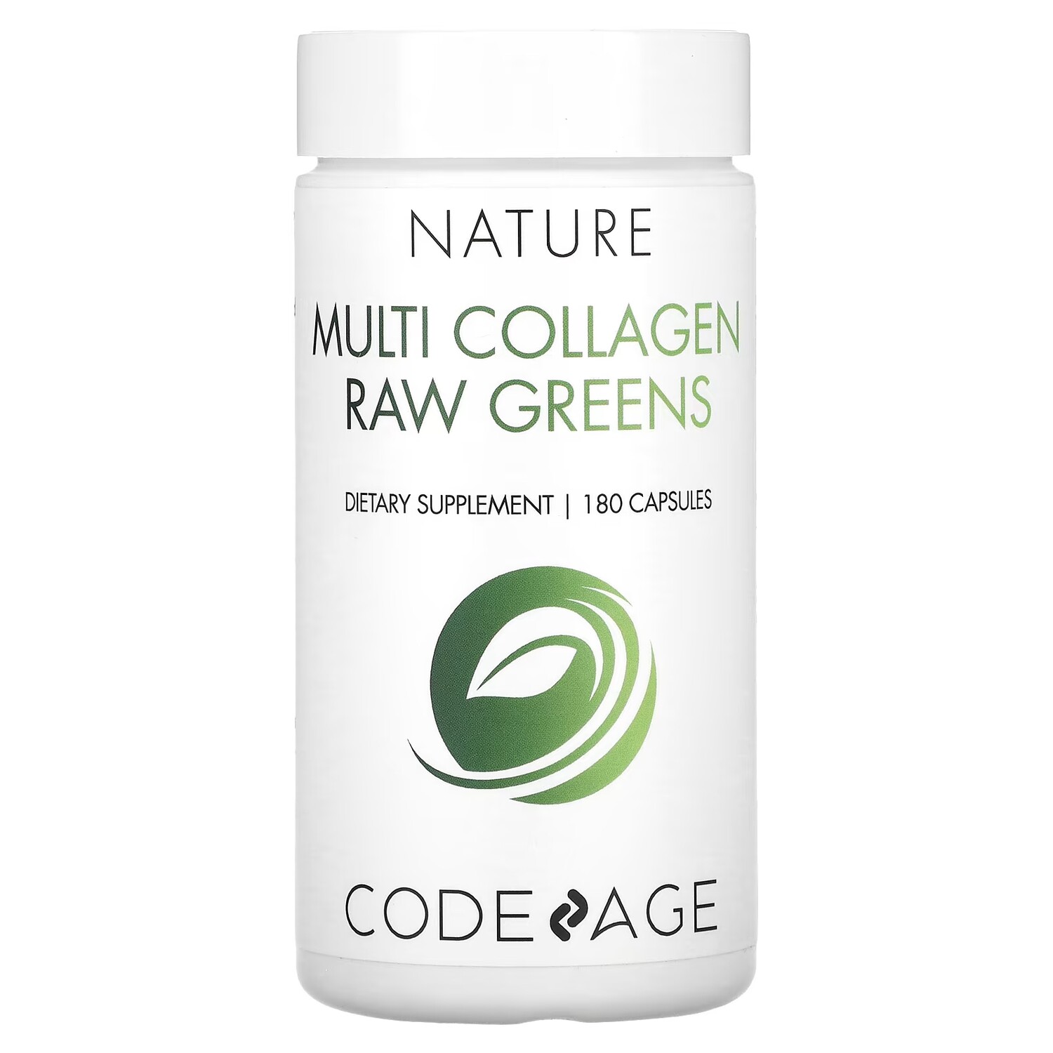 Добавка Codeage Nature Multi Collagen Raw Greens на травяном откорме, 180 капсул
Добавка Codeage Nature Multi Collagen Raw Greens на травяном откорме, 180 капсул