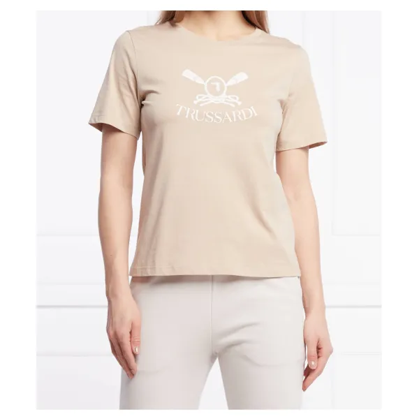 Футболка стандартного кроя Trussardi, бежевый
Футболка стандартного кроя Trussardi, бежевый