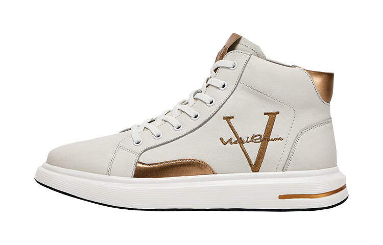 Кеды мужские, обувь для скейтбординга высокая с белым золотом Vicki Brown
Кеды мужские, обувь для скейтбординга высокая с белым золотом Vicki Brown