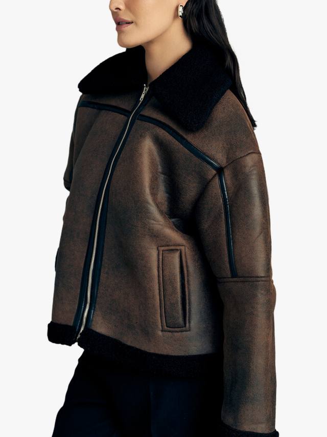 Пальто из искусственной овчины alise A-VIEW, коричневый
Пальто из искусственной овчины alise A-VIEW, коричневый