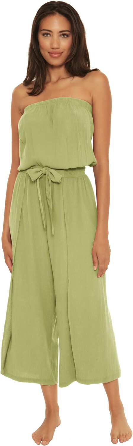 Купальник BECCA Ponza Crinkled Rayon Jumpsuit Cover-Up, цвет Sage
Купальник BECCA Ponza Crinkled Rayon Jumpsuit Cover-Up, цвет Sage