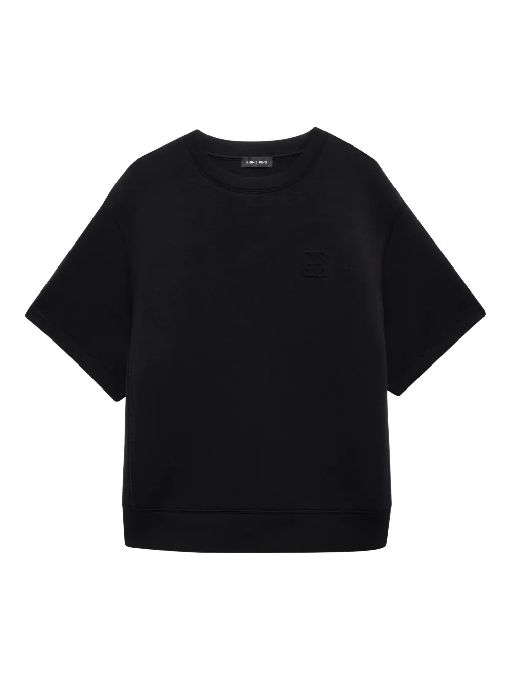 Футболка Jadon с монограммой ANINE BING, черный
Футболка Jadon с монограммой ANINE BING, черный