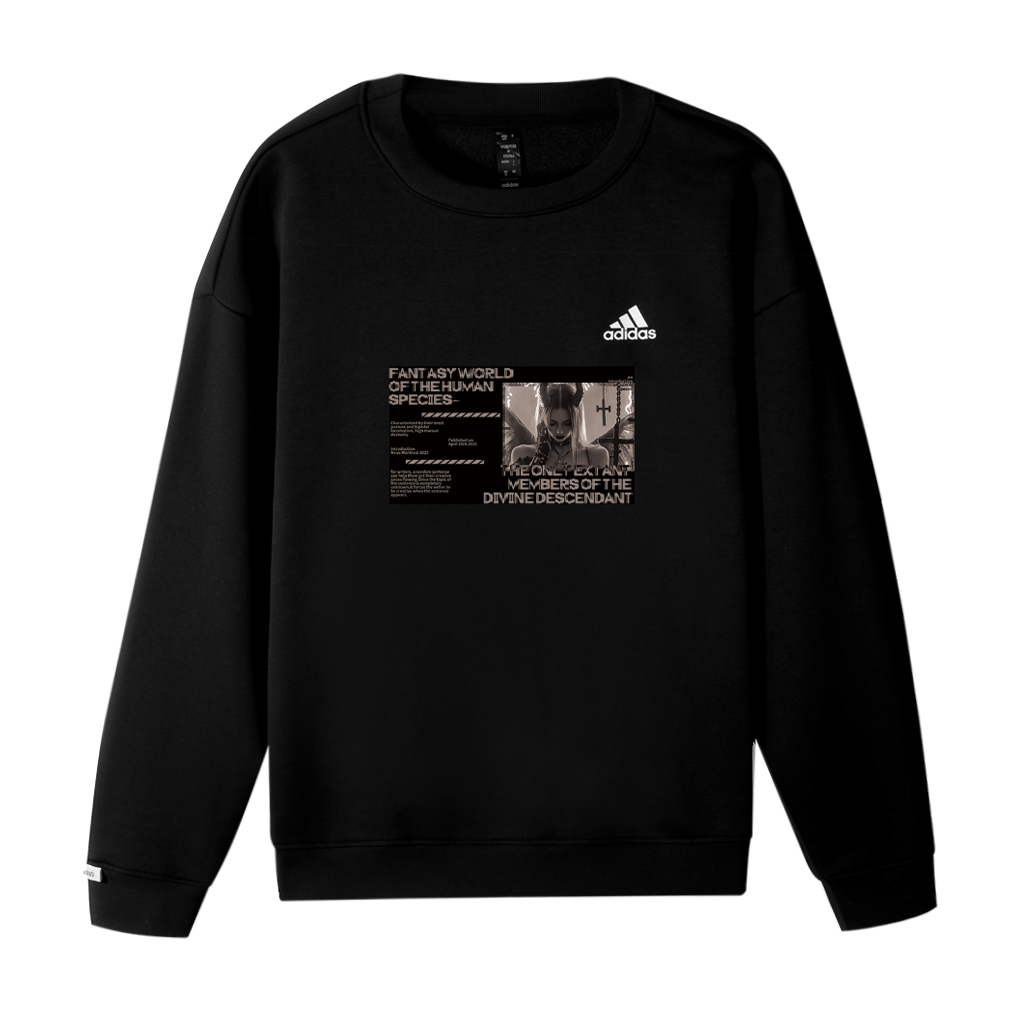 Adidas Свитшот унисекс черный
Adidas Свитшот унисекс черный