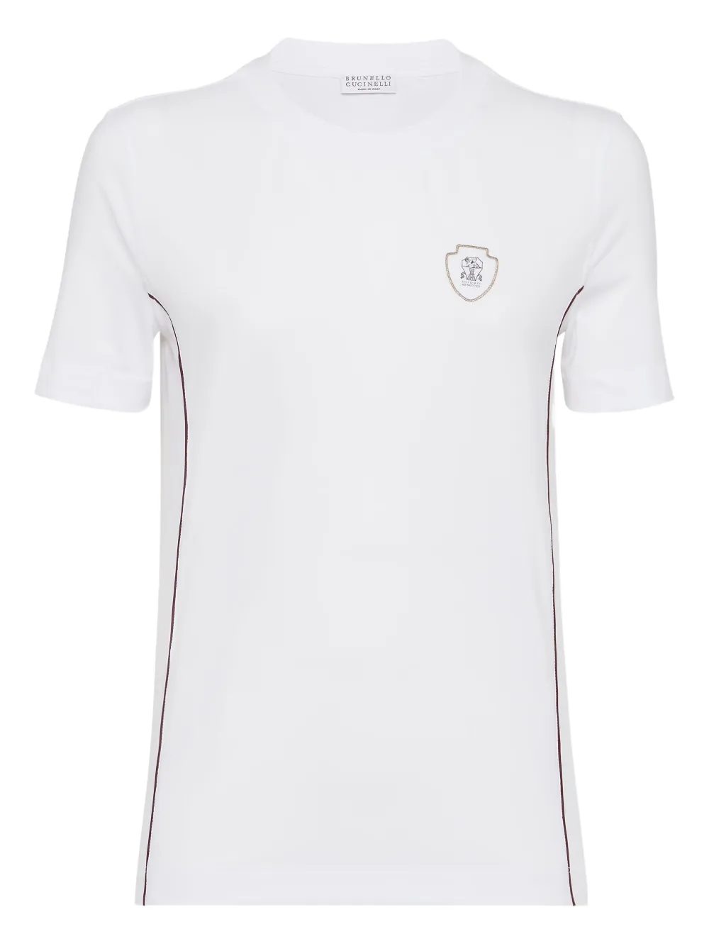 Футболка из джерси с логотипом Brunello Cucinelli, белый
Футболка из джерси с логотипом Brunello Cucinelli, белый