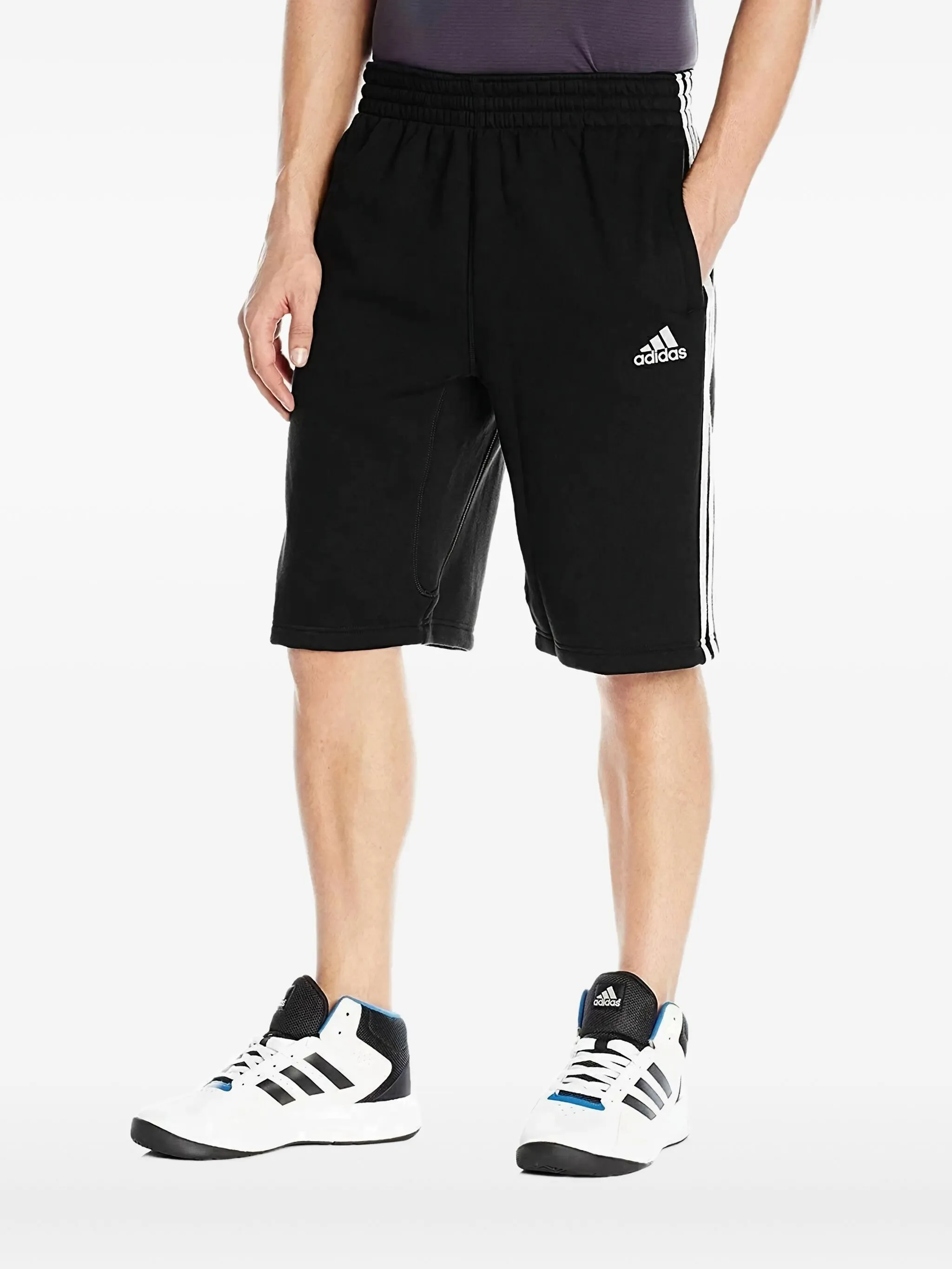 Шорты с полосками Adidas, черный
Шорты с полосками Adidas, черный
