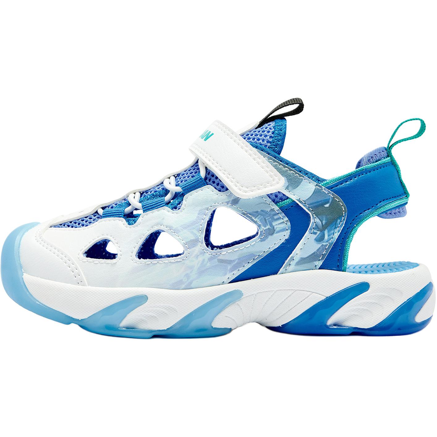 Детские сандалии с низким верхом, устойчивые к скольжению, для детей от 3 до 7 лет QIAODAN, белый/синий
Детские сандалии с низким верхом, устойчивые к скольжению, для детей от 3 до 7 лет QIAODAN, белый/синий