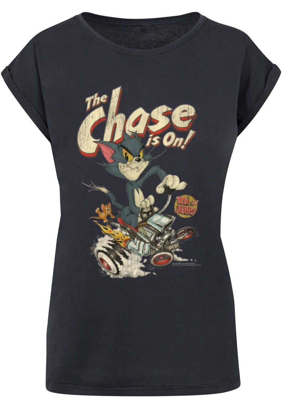 Футболка ABSOLUTE CULT Shirt Tom and Jerry - The Chase Is On, темно-синий 
Футболка ABSOLUTE CULT Shirt Tom and Jerry - The Chase Is On, темно-синий