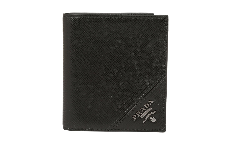 Prada Мужской кошелек из сафьяновой кожи, черный
Prada Мужской кошелек из сафьяновой кожи, черный