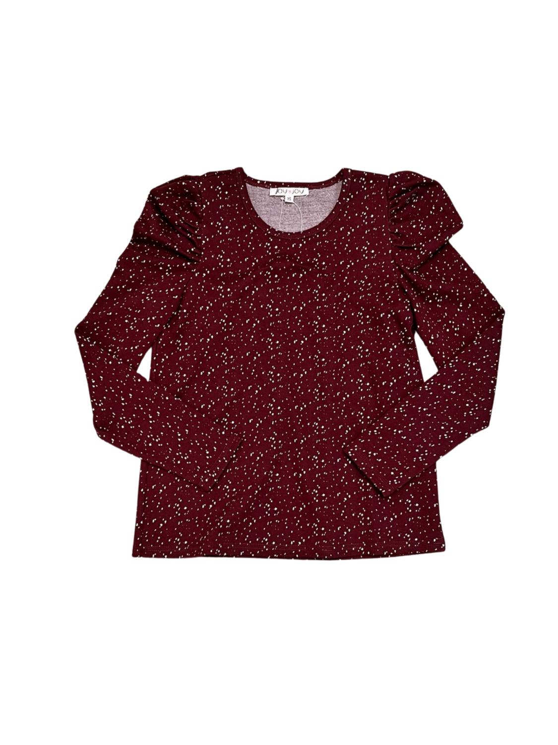 Женский топ с длинным рукавом Joy Joy, красный
Женский топ с длинным рукавом Joy Joy, красный