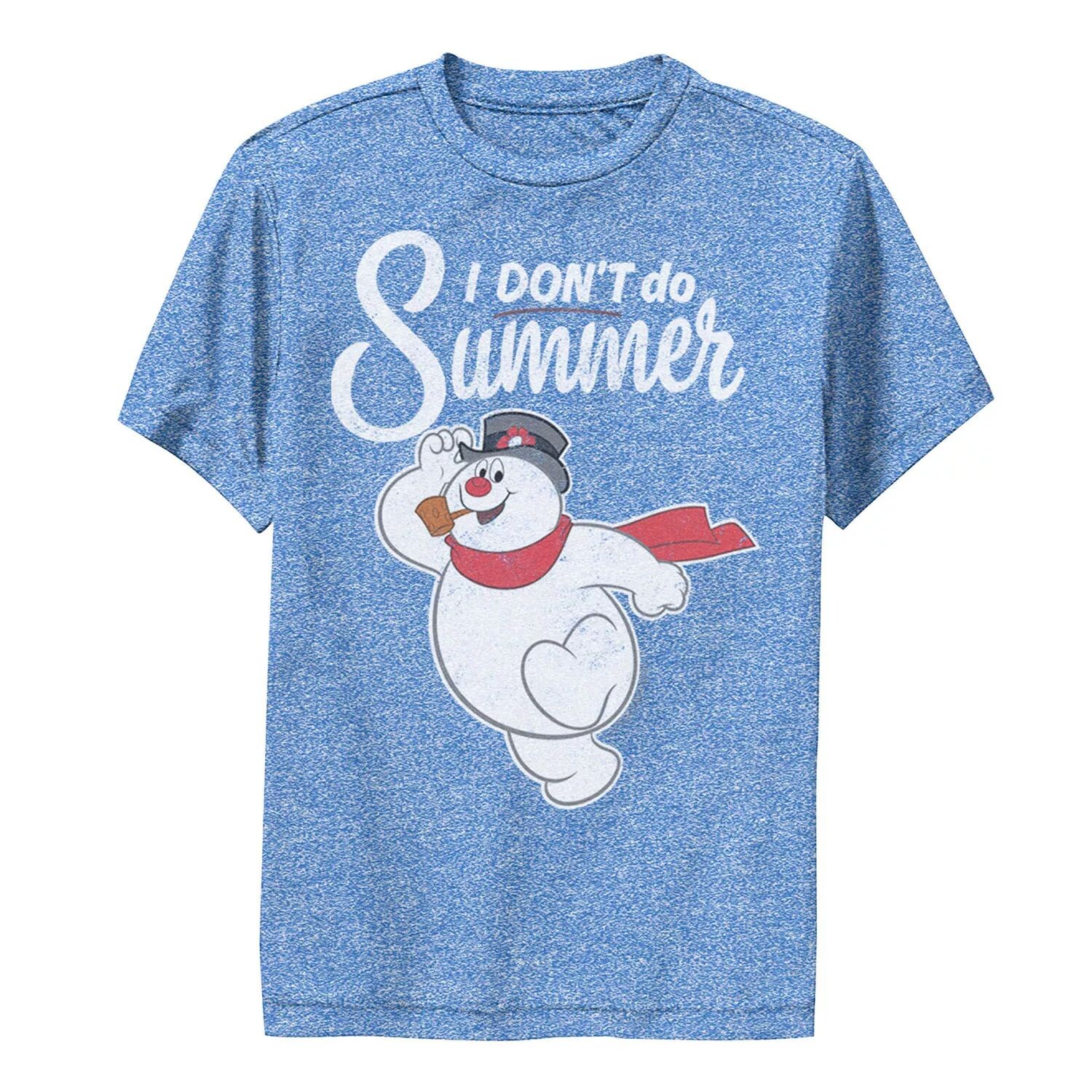 Летняя футболка с рисунком Frosty The Snowman I Don't Do для мальчиков 8–20 лет Licensed Character
Летняя футболка с рисунком Frosty The Snowman I Don't Do для мальчиков 8–20 лет Licensed Character