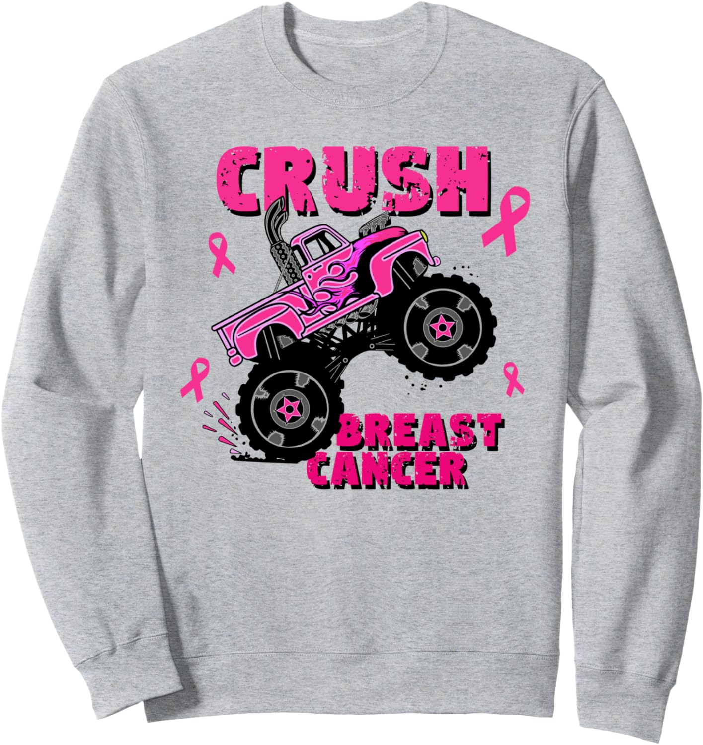 Толстовка с лентой в поддержку борьбы с раком груди и символикой монстр-трака Breast Cancer Awareness Women Men Boys Girls Pink, серый
Толстовка с лентой в поддержку борьбы с раком груди и символикой монстр-трака Breast Cancer Awareness Women Men Boys Girls Pink, серый