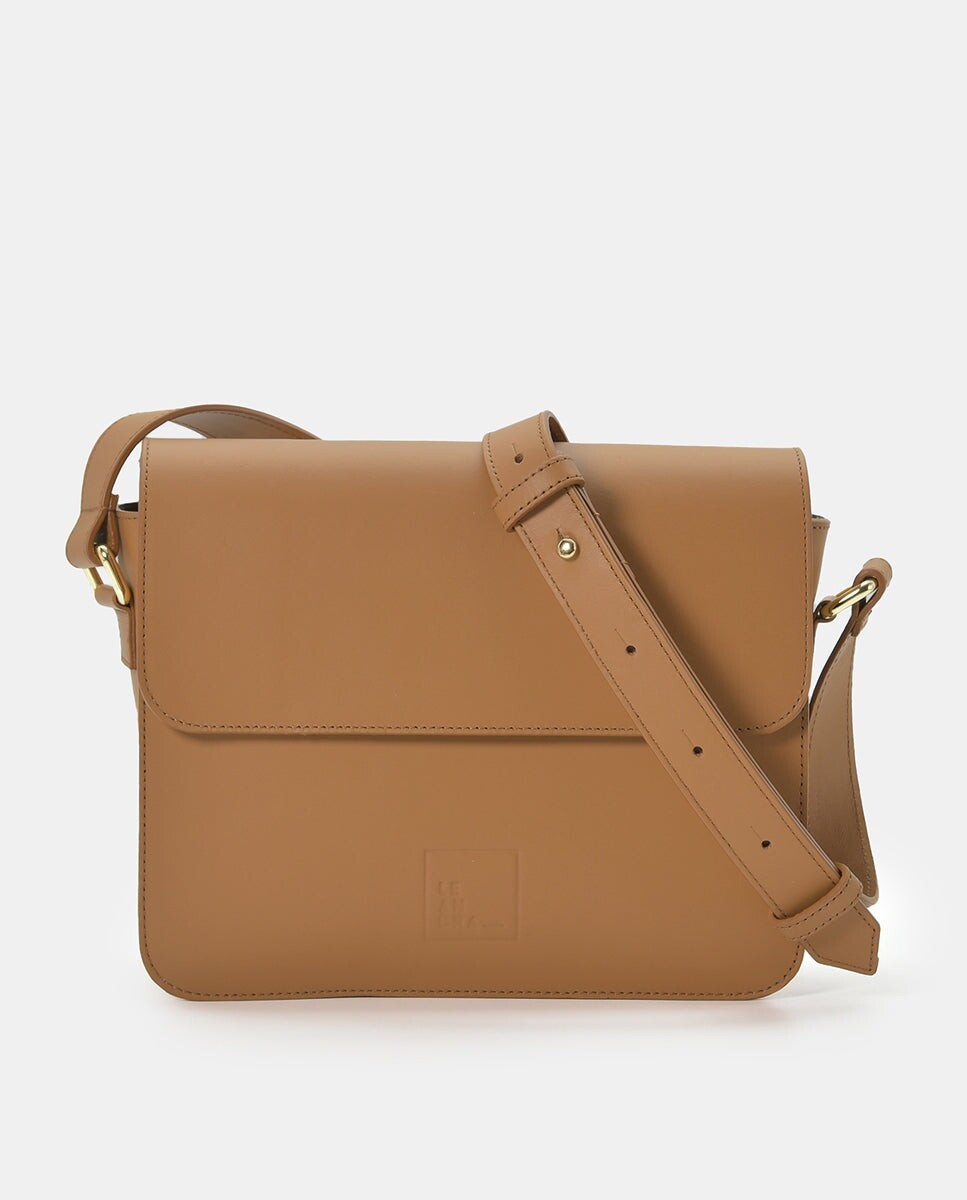 Женская квадратная кожаная сумка через плечо карамельного цвета Leandra, коричневый
Женская квадратная кожаная сумка через плечо карамельного цвета Leandra, коричневый