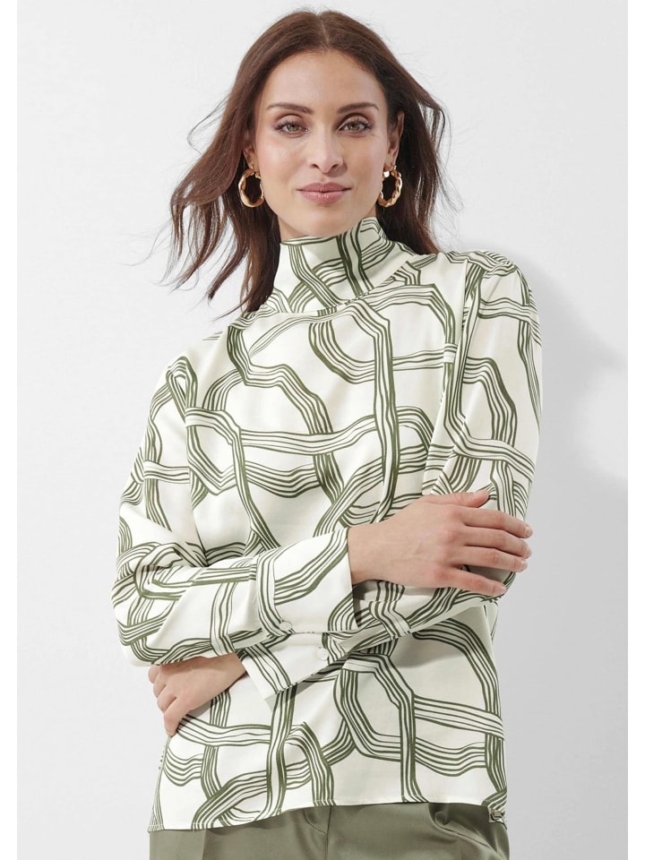 Alba Moda Блузка цвета экрю/оливкового
Alba Moda Блузка цвета экрю/оливкового