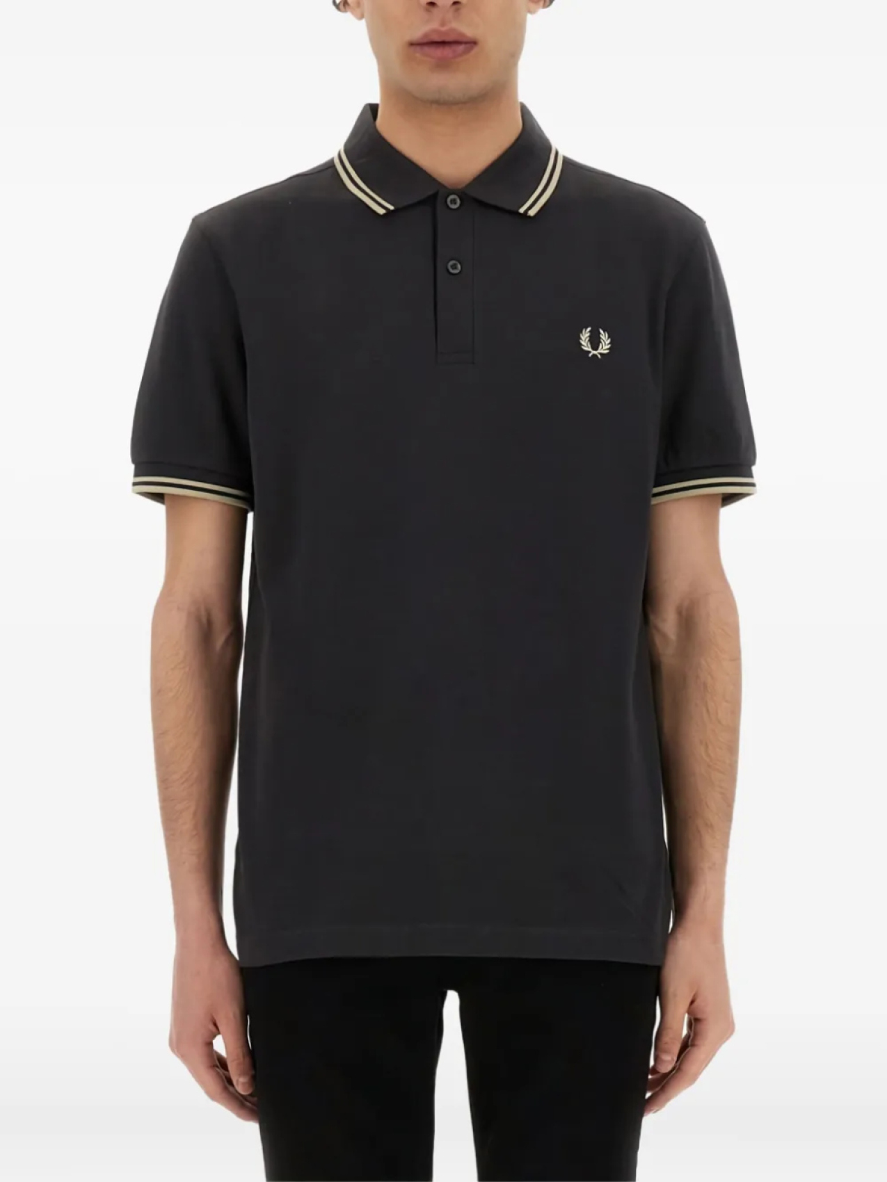 Рубашка-поло с полосатой отделкой Fred Perry, серый
Рубашка-поло с полосатой отделкой Fred Perry, серый