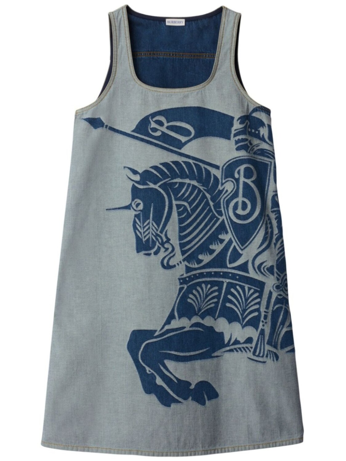 Джинсовое мини-платье Equestrian Knight Design Burberry, синий
Джинсовое мини-платье Equestrian Knight Design Burberry, синий