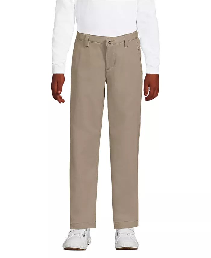 Брюки Active Performance Chino для девочек старшего возраста Lands' End, коричневый/бежевый
Брюки Active Performance Chino для девочек старшего возраста Lands' End, коричневый/бежевый