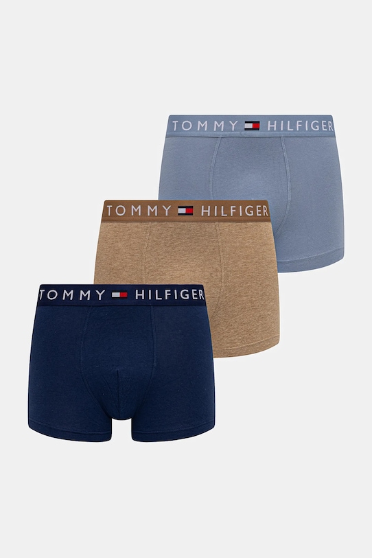 Боксеры 3 шт Tommy Hilfiger, темно-синий 
Боксеры 3 шт Tommy Hilfiger, темно-синий
