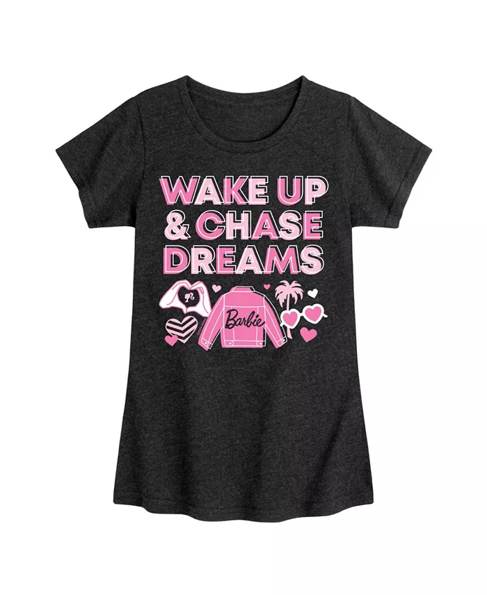 Футболка с коротким рукавом и принтом "Big Girls Wake Up Chase Dreams" Barbie, черный
Футболка с коротким рукавом и принтом "Big Girls Wake Up Chase Dreams" Barbie, черный