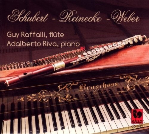 CD диск Schubert / Raffalli, Guy / Riva, Adalberto: Schubert - Reinecke - Weber
CD диск Schubert / Raffalli, Guy / Riva, Adalberto: Schubert - Reinecke - Weber