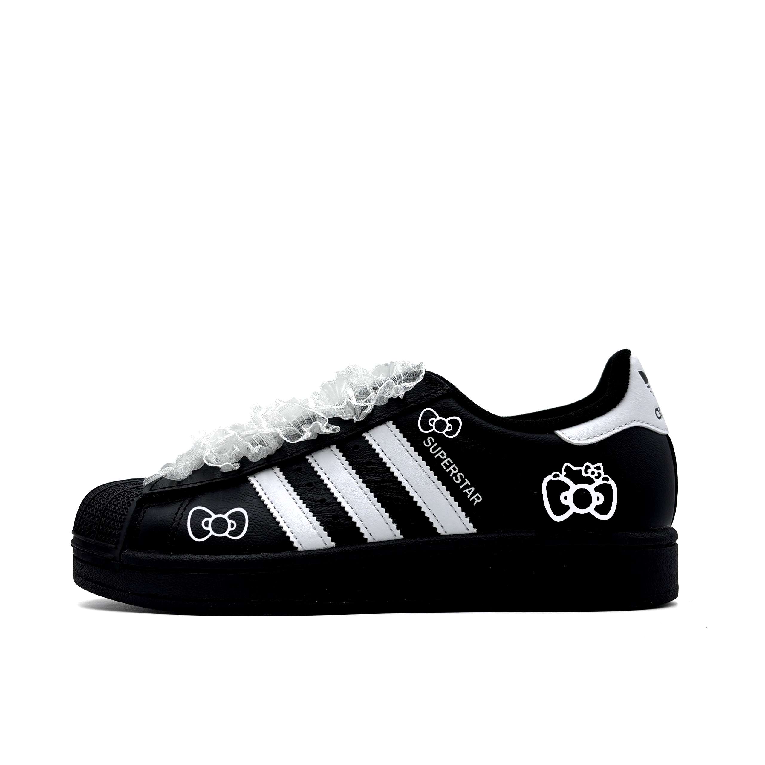 Adidas Originals Superstar 2 устойчивые к истиранию низкие детские скейтбординг кроссовки black white для подростков
Adidas Originals Superstar 2 устойчивые к истиранию низкие детские скейтбординг кроссовки black white для подростков