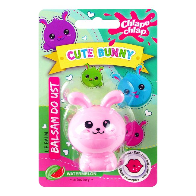 Chlapu chlap милый кролик арбузный блеск для губ, 7 гр
Chlapu chlap милый кролик арбузный блеск для губ, 7 гр