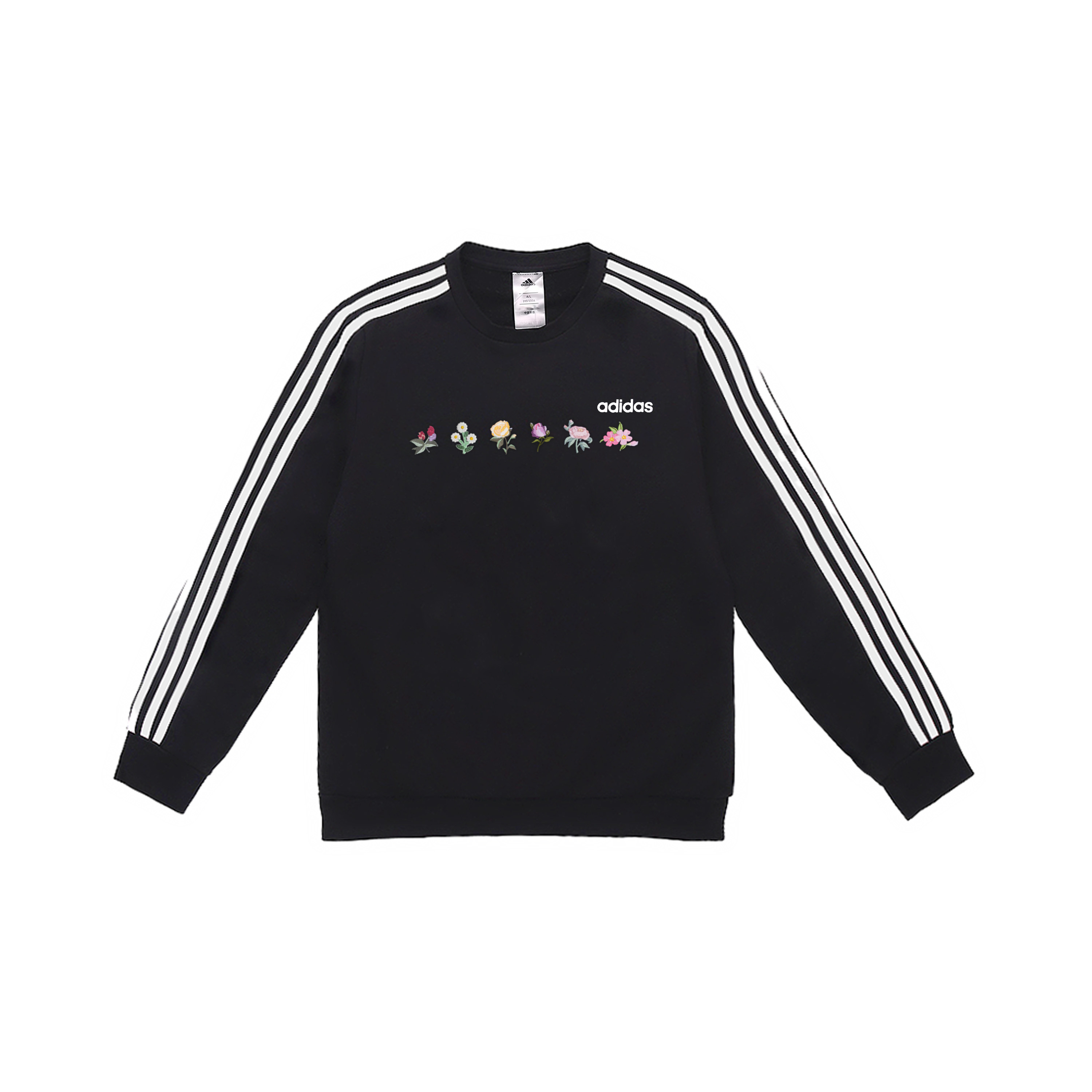 Свитшот мужской с 3 полосками Adidas, черный
Свитшот мужской с 3 полосками Adidas, черный