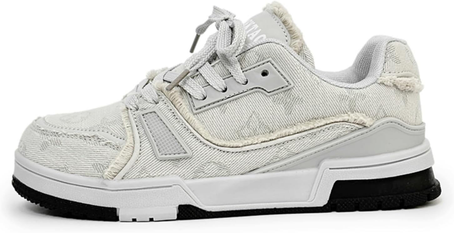 Мужские повседневные кроссовки светло-голубого и белого цвета - стильный потертый дизайн, удобные для повседневной носки и уличного стиля Aokisx
Мужские повседневные кроссовки светло-голубого и белого цвета - стильный потертый дизайн, удобные для повседневной носки и уличного стиля Aokisx