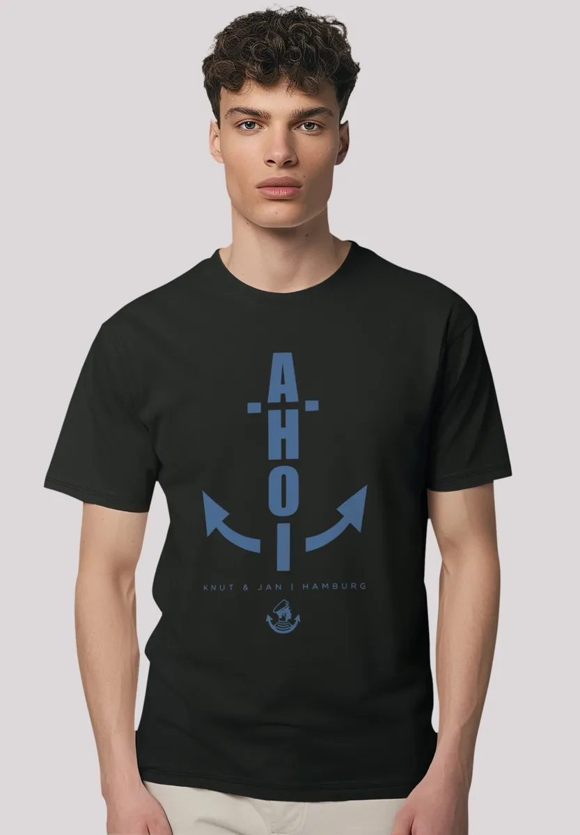 F4NT4STIC Футболка "Ahoi Anker Blau Knut & Jan Hamburg", премиум качество, черный
F4NT4STIC Футболка "Ahoi Anker Blau Knut & Jan Hamburg", премиум качество, черный