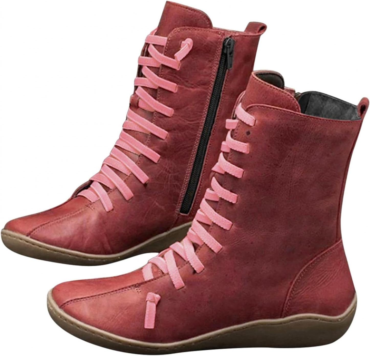 Женские высокие модные кроссовки-бутсы Hbeylia, винтажные модные повседневные кожаные ботинки на шнуровке, красный
Женские высокие модные кроссовки-бутсы Hbeylia, винтажные модные повседневные кожаные ботинки на шнуровке, красный