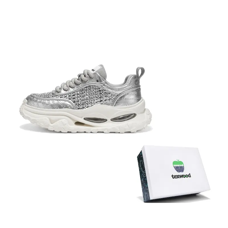 TEXWOOD Мужские низкие повседневные кеды с амортизацией, износостойкие, дышащие, поддерживающие, серебристые, цвет Silver
TEXWOOD Мужские низкие повседневные кеды с амортизацией, износостойкие, дышащие, поддерживающие, серебристые, цвет Silver
