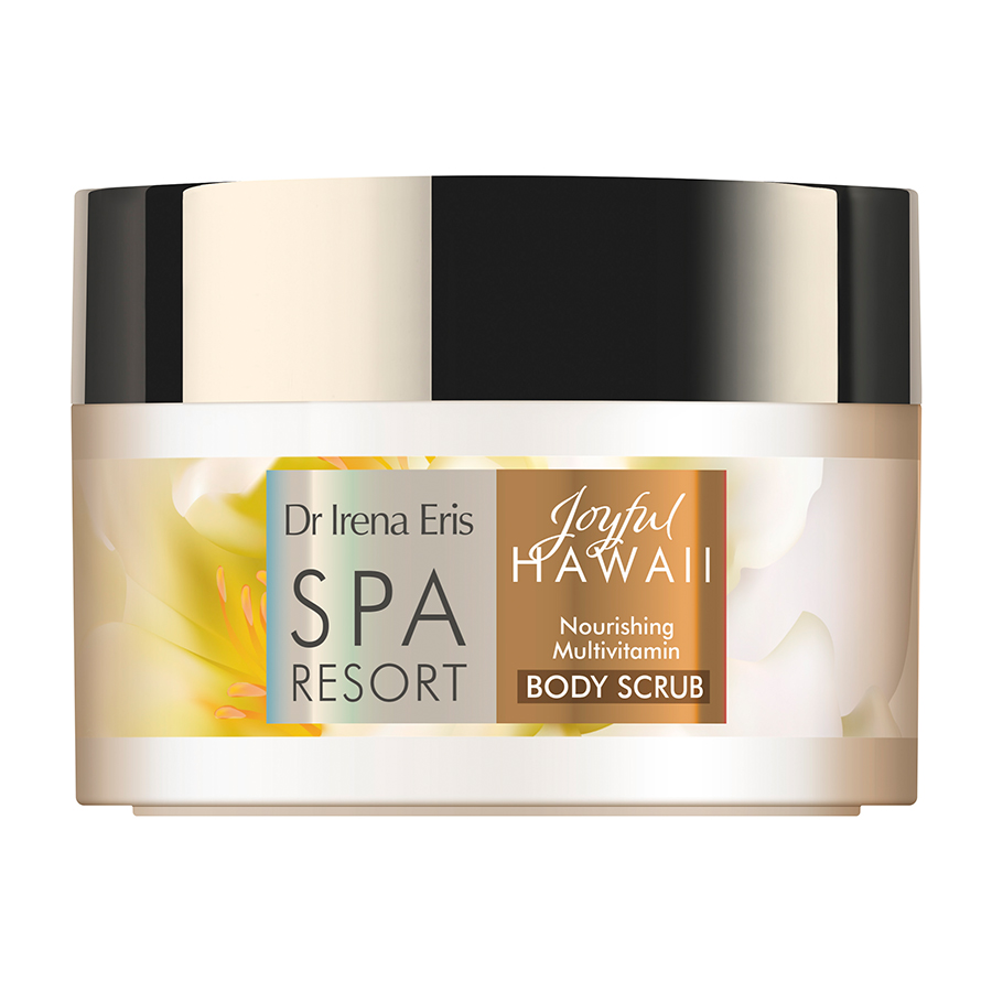 Питательный скраб для тела с мультивитаминами joyful hawai nourishing multivitamin body scrub Dr Irena Eris, вес 230 гр.
Питательный скраб для тела с мультивитаминами joyful hawai nourishing multivitamin body scrub Dr Irena Eris, вес 230 гр.