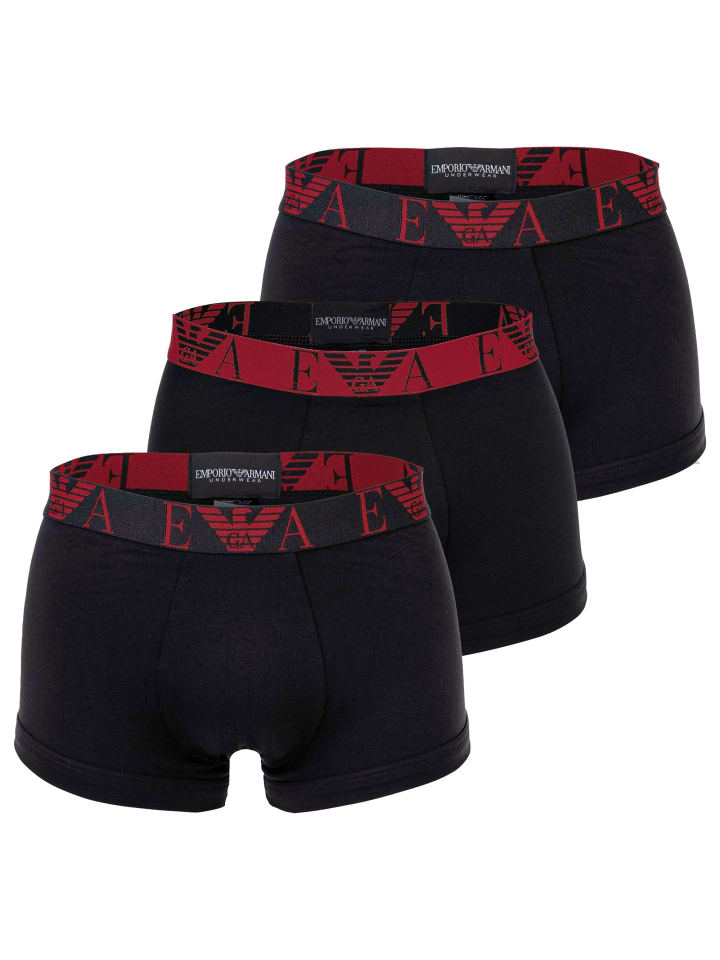 Боксеры Emporio Armani, черный/красный
Боксеры Emporio Armani, черный/красный