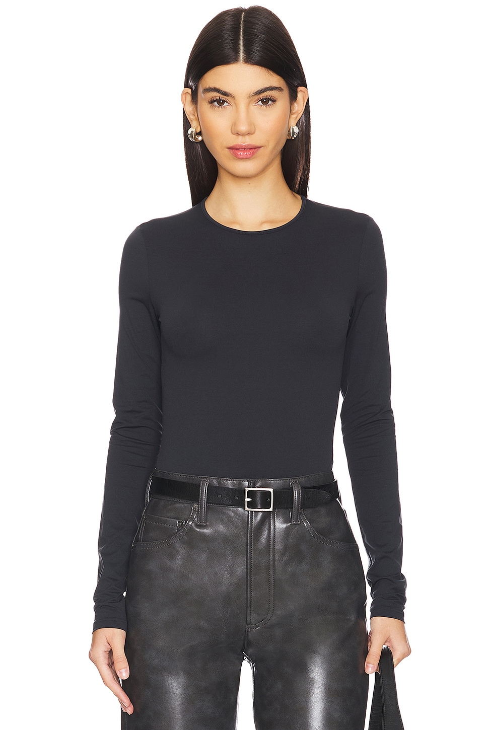 Боди aura с длинными рукавами Agolde, цвет granite
Боди aura с длинными рукавами Agolde, цвет granite