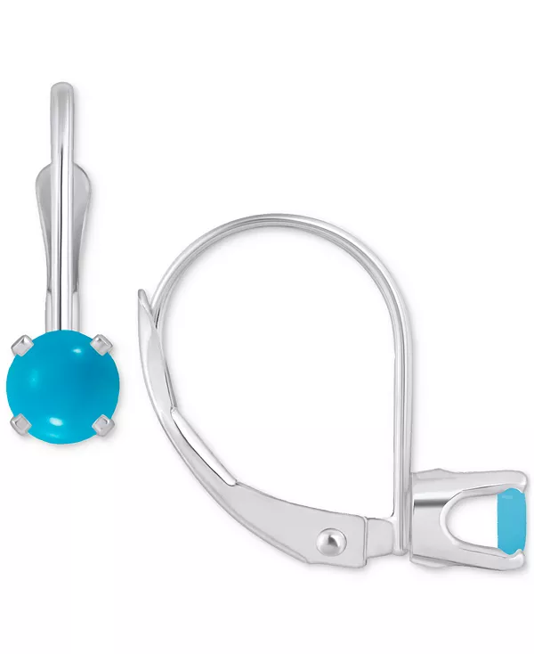 Серьги с аметистом-солитером (1/2 карата) из 14-каратного белого золота (также с дополнительными драгоценными камнями) Macy'S, turquoise
Серьги с аметистом-солитером (1/2 карата) из 14-каратного белого золота (также с дополнительными драгоценными камнями) Macy'S, turquoise