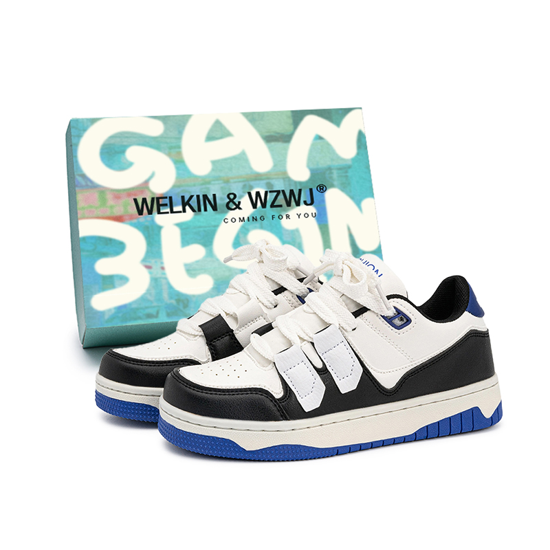 WELKIN&WZWJ Скользоустойчивые, износостойкие, легкие, увеличивающие рост низкие скейтборд-кроссовки унисекс Blue Black, цвет Blue Black
WELKIN&WZWJ Скользоустойчивые, износостойкие, легкие, увеличивающие рост низкие скейтборд-кроссовки унисекс Blue Black, цвет Blue Black