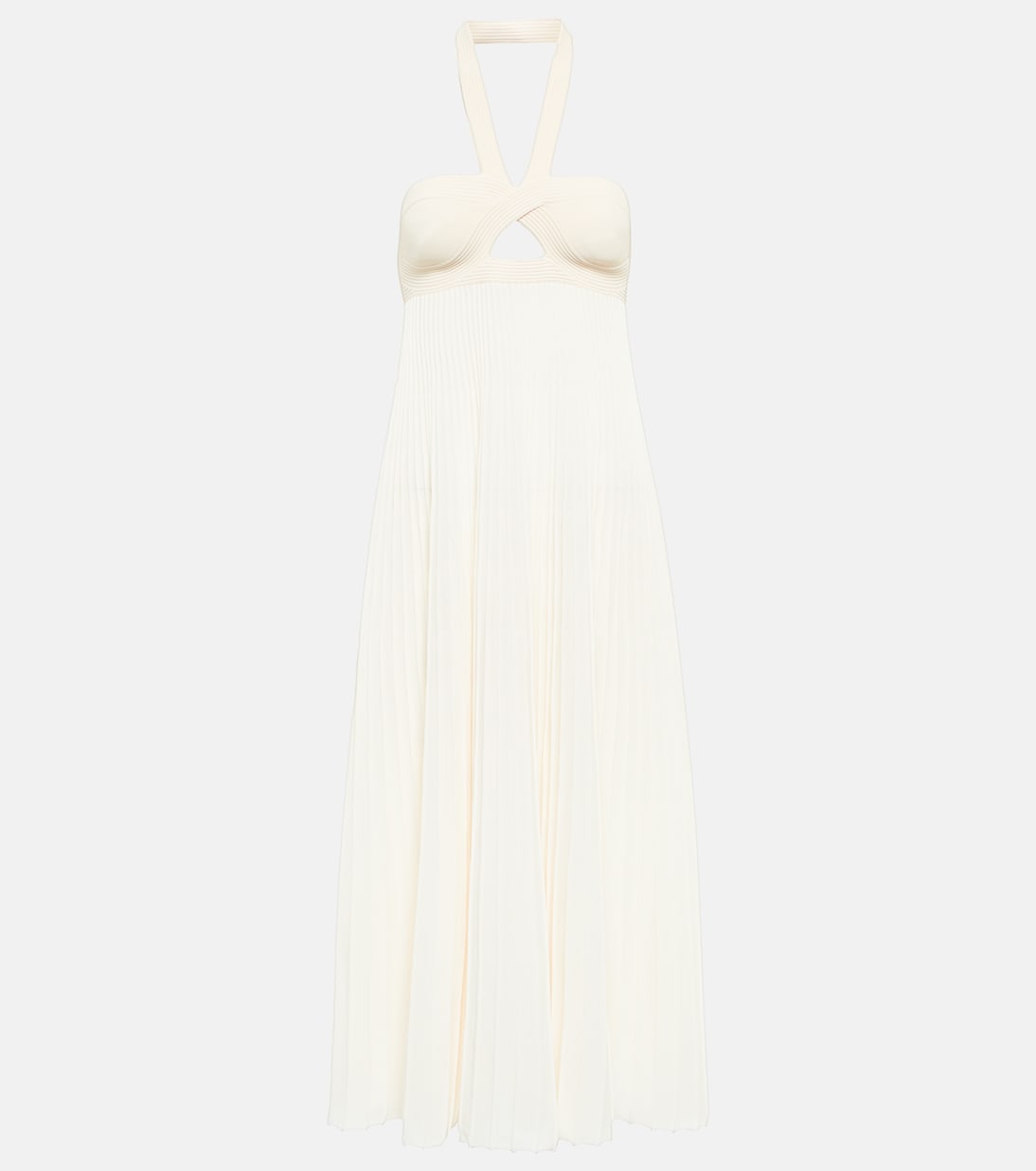 Платье Annika из трикотажного полотна с вырезом Khaite, слоновая кость
Платье Annika из трикотажного полотна с вырезом Khaite, слоновая кость